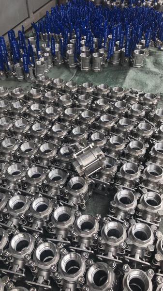 Продаю краны шаровые муфтовые из нержавейки 304, 316 из Китая — фото 3